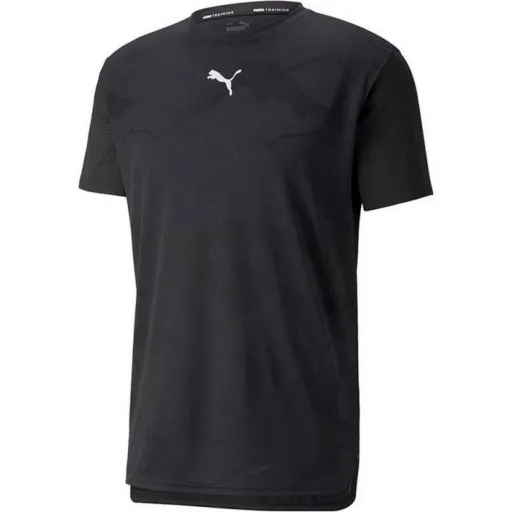 Camisola de Manga Curta Homem Puma Train Vent Preto