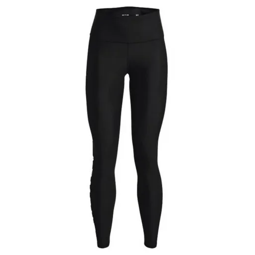 Leggings de Desporto de Mulher Under Armour HeatGear Branded Preto