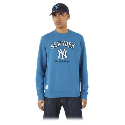 Polar Sem Capuz Homem New Era MLB Heritage New York Yankees Azul