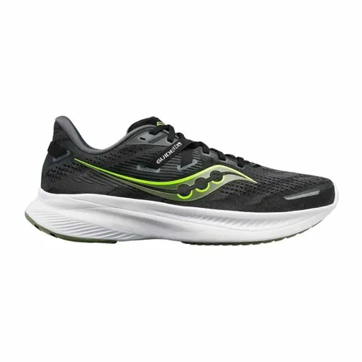 Sapatilhas de Running para Adultos Saucony Guide 16 Preto Homem