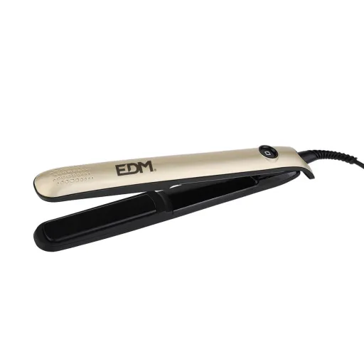 Ferro de Cabelo EDM 07596 Dourado 33 W