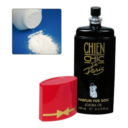 Perfume para Animais de Estimação Chien Chic Cão Pós de Talco (100 ml)