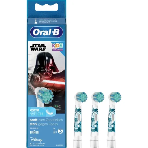 Cabeça de Substituição Oral-B Stages Power Star Wars 3 Unidades