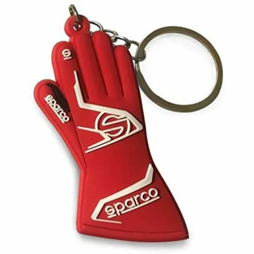 Porta Chaves Sparco Glove Vermelho 10 Peças