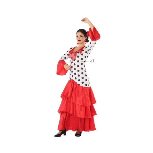 Fantasia para Adultos Bailarina de Flamenco XXL