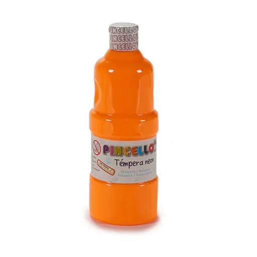 Têmperas Neon Laranja 400 ml (6 Unidades)