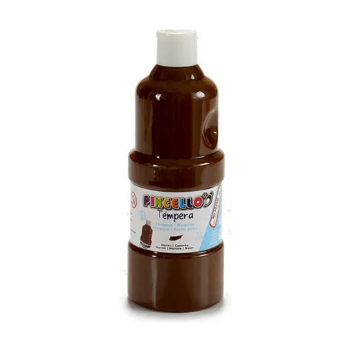 Têmperas Castanho 400 ml (6 Unidades)