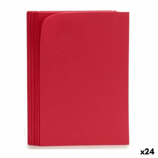 Borracha Eva Vermelho 30 x 2 x 20 cm (24 Unidades)