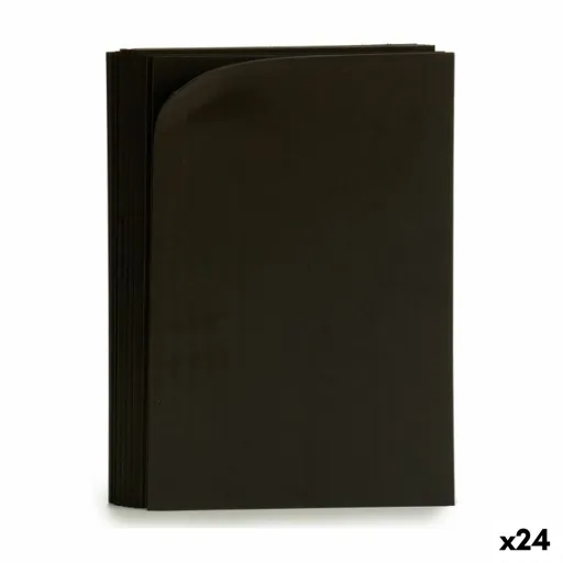 Borracha Eva Preto 30 x 2 x 20 cm (24 Unidades)