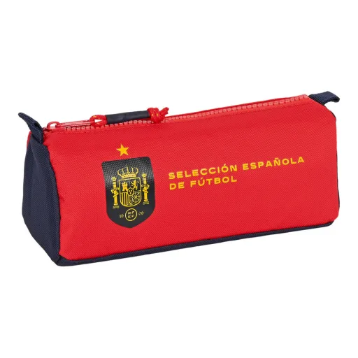 Bolsa Escolar RFEF Vermelho Azul (21 x 8 x 7 cm)