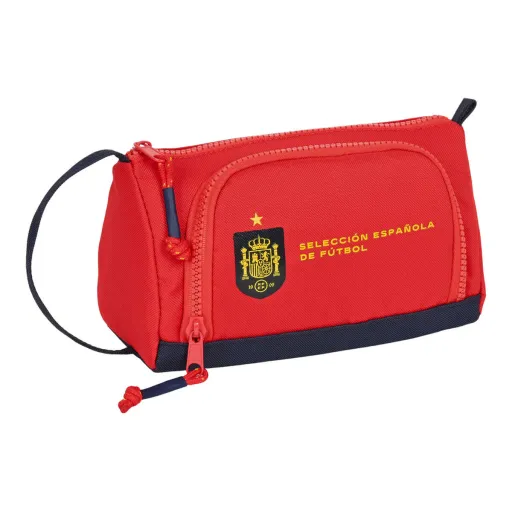 Bolsa Escolar RFEF Azul Vermelho 20 x 11 x 8.5 cm (32 Peças)