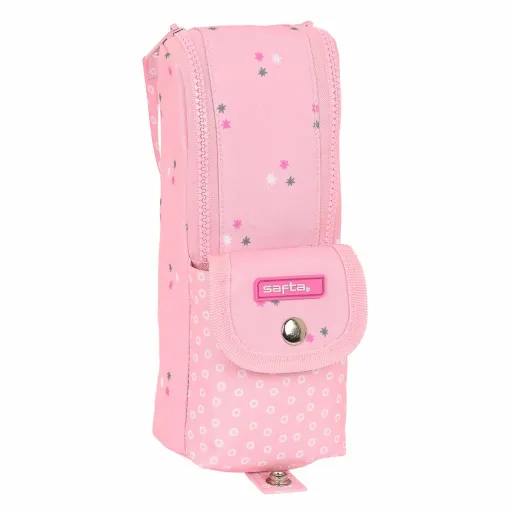 Bolsa Escolar Safta Love Yourself Cor de Rosa (6 x 21 x 6 cm)