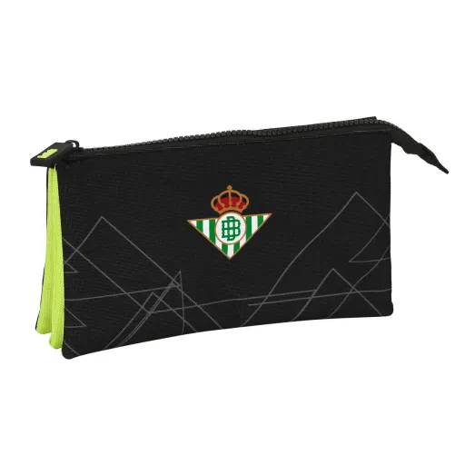 Malas para Tudo Triplas Real Betis Balompié Preto Lima 22 x 12 x 3 cm