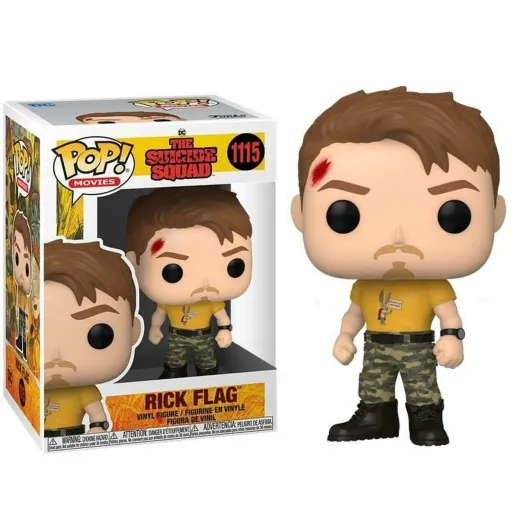 Figura Colecionável Funko Pop! The Suicide Squad - Rick Flag Nº1115