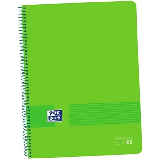 Caderno Oxford Live&Go Verde A4 5 Peças