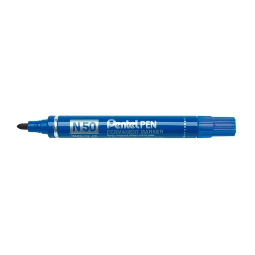 Rotulador Permanente Pentel N50-BE Azul 12 Peças