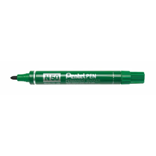 Rotulador Permanente Pentel N50-BE Verde 12 Peças