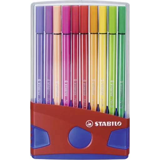 Conjunto de Canetas de Feltro Stabilo Pen 68 Mini Multicolor