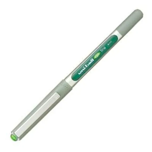 Esferográfica de Tinta Líquida Uni-Ball Rollerball Eye Fine UB-157 Verde 0,7 mm (12 Peças)