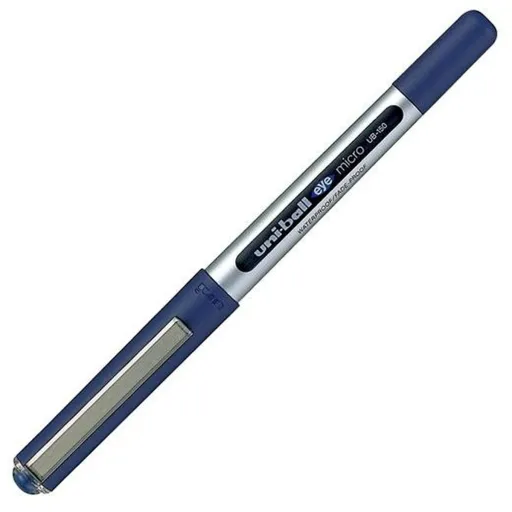 Esferográfica de Tinta Líquida Uni-Ball Eye Micro UB-150 Azul 0,5 mm (12 Peças)