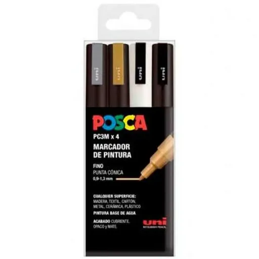 Conjunto de Marcadores POSCA PC-3M GSWB Multicolor