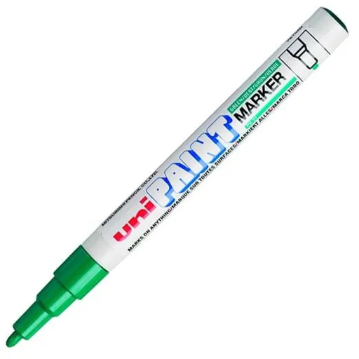 Rotulador Permanente Uni-Ball Paint PX-21L Verde 12 Peças