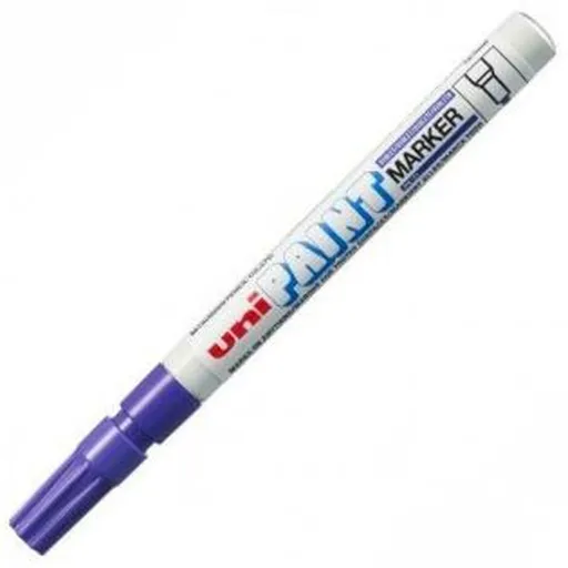 Rotulador Permanente Uni-Ball Paint PX-21L Violeta 12 Peças