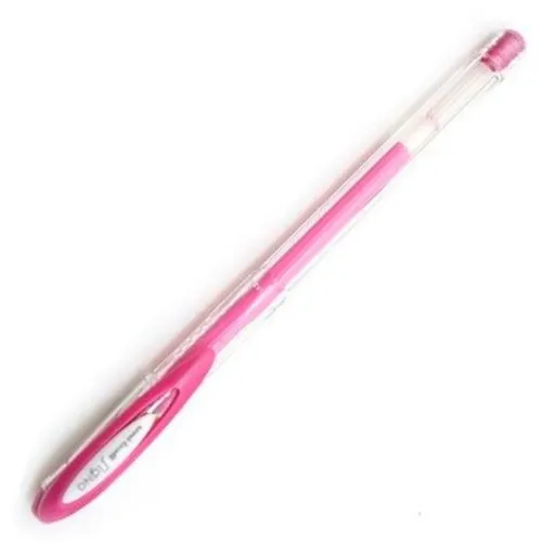 Esferográfica de Tinta Líquida Uni-Ball Rollerball Signo Angelic Colour UM-120AC Cor de Rosa 0,45 mm (12 Peças)