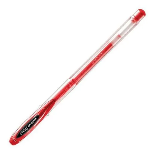 Esferográfica de Tinta Líquida Uni-Ball Rollerball Signo Angelic Colour UM-120AC Vermelho 0,45 mm (12 Peças)