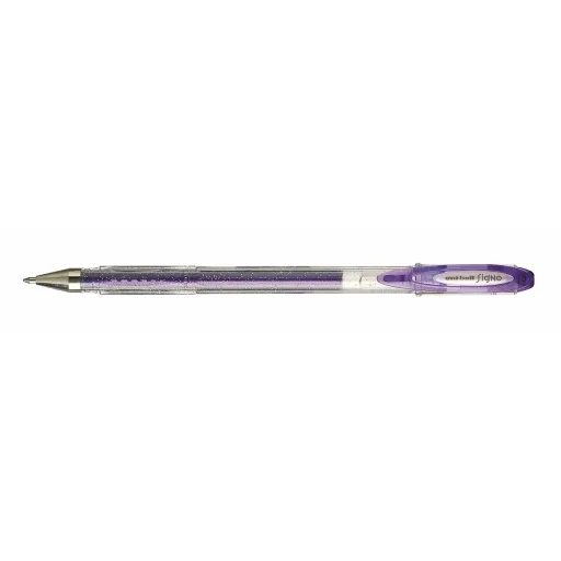 Esferográfica de Tinta Líquida Uni-Ball Sparkling UM-120SP Violeta 0,5 mm (12 Peças)