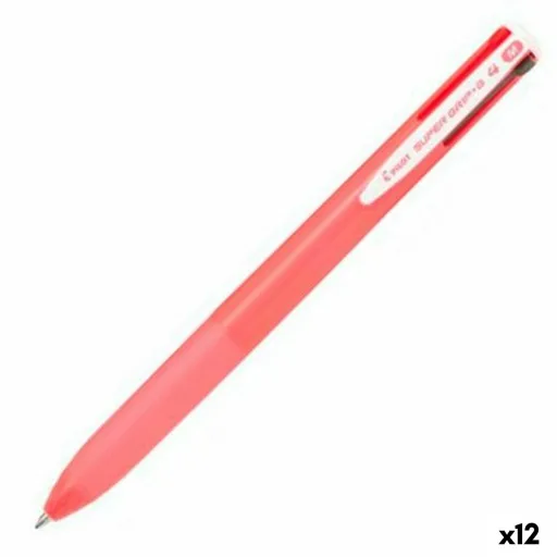 Caneta Pilot Supergrip G4 Rosa Claro 0,4 mm (12 Unidades)