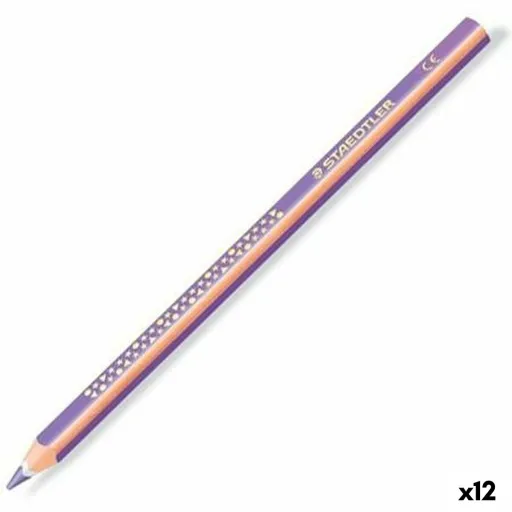 Lápis de Cores Staedtler Jumbo Noris Roxo (12 Unidades)