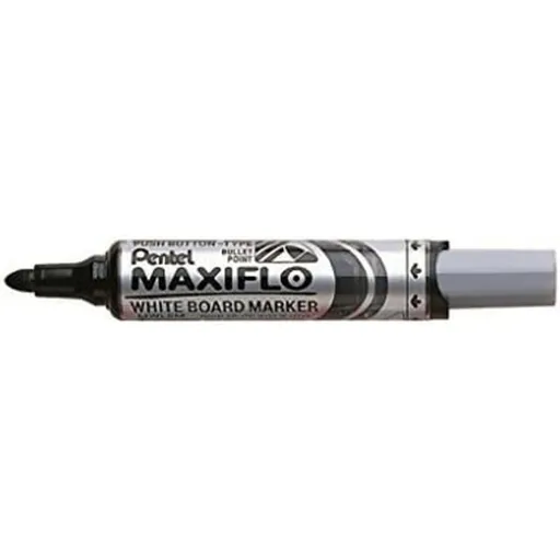 Rotulador Pentel Maxiflo Preto (12 Peças)