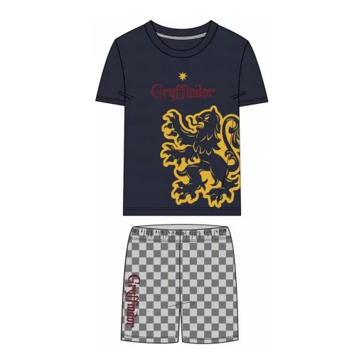 Pijama Infantil Harry Potter Cinzento