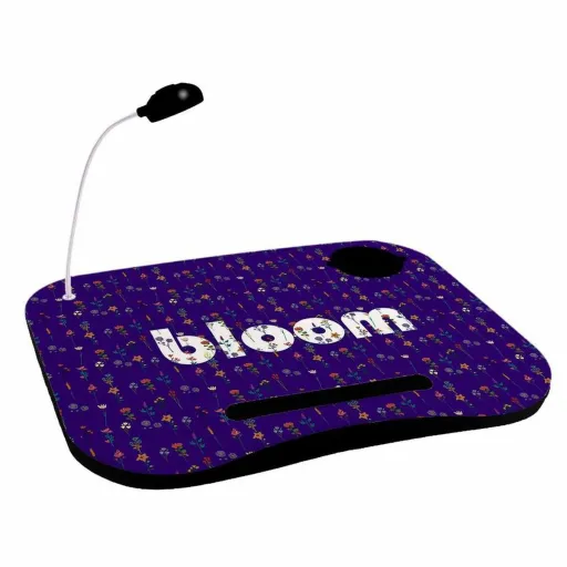 Suporte para Laptop DKD Home Decor PVC Bloemen Moderno 48 x 38 x 7 cm