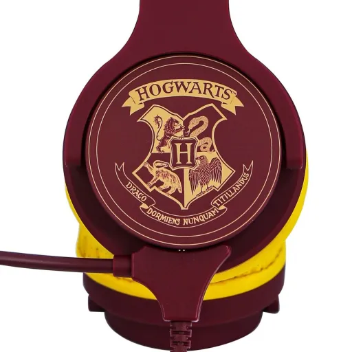 Auriculares OTL Technologies Hogwarts Crest Castanho Preto