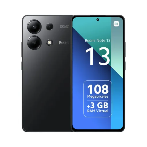 Smartphone Xiaomi NOTE13 BLACK 6,4" 6 GB RAM 128 GB Preto