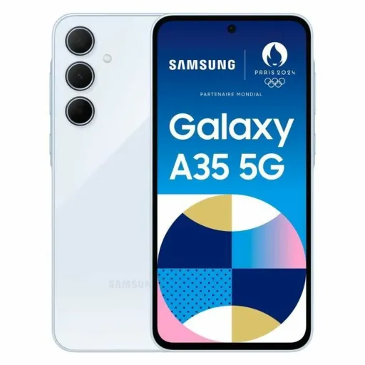 Smartphone Samsung Galaxy A35 Octa Core 6 GB RAM 128 GB Azul