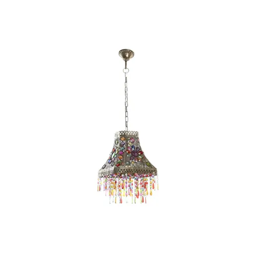 Candeeiro de Teto DKD Home Decor Metal Cobre Multicolor 40 W 50 W 28 x 28 x 30 cm