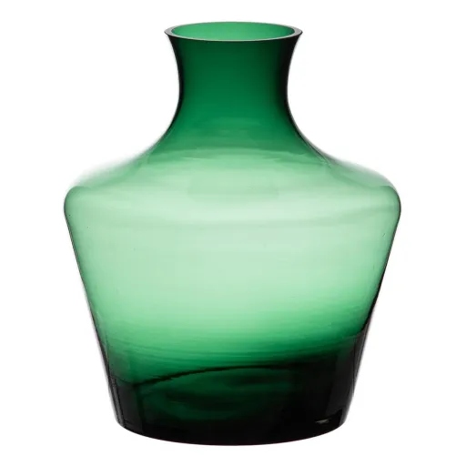 Vaso 21 x 21 x 25 cm Verde Vidro