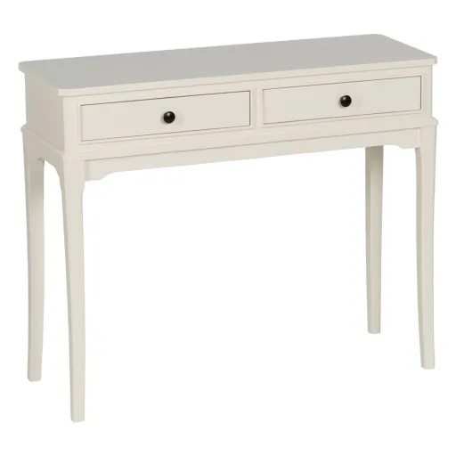 Consola Branco Madeira de Pinho Madeira MDF 90 x 33 x 75 cm