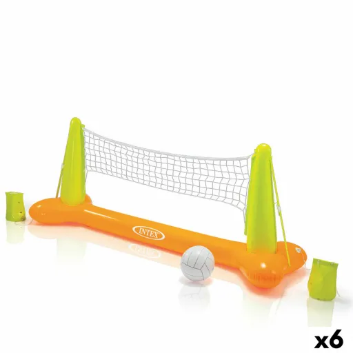 Jogo de Voleibol de Piscina Intex 239 x 91 x 64 cm (6 Unidades)