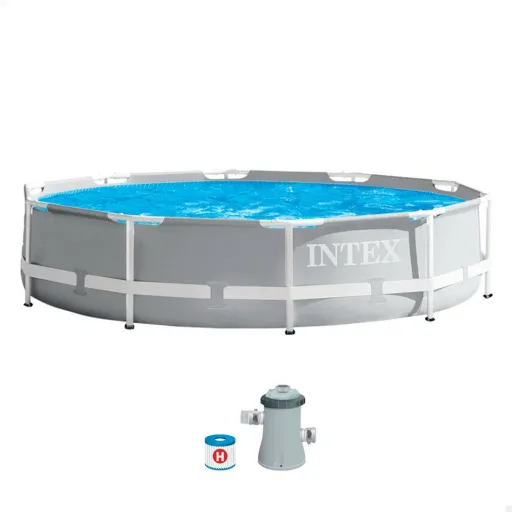 Piscina Desmontável Intex Prism Frame 26702NP 305 x 76 x 305 cm