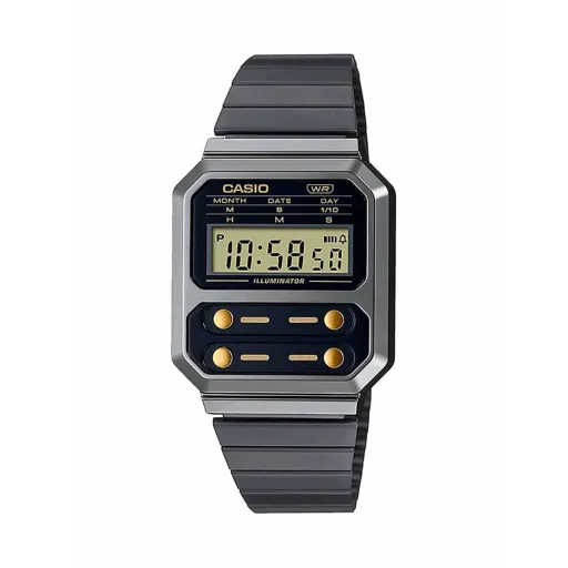 Relógio Masculino Casio A100WEGG-1A2E (Ø 33 mm)