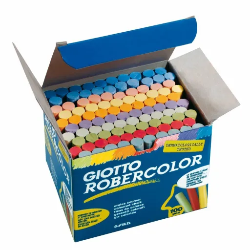 Giz Giotto Robercolor Multicolor (100 Peças) Antipó 100 Peças