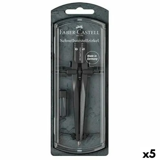 Agulha Faber-Castell Preto (5 Unidades)