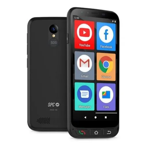 Smartphone SPC Zeus 4G Pro Quad Core 4 GB RAM 64 GB Preto