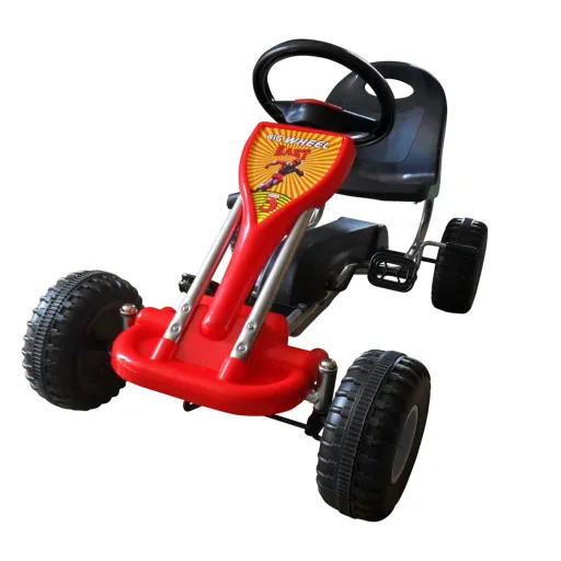 Kart a Pedais Vermelho