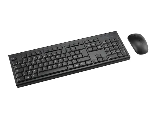 Conjunto Teclado e Rato Kensington Km150 eq Sem Fios Cor Preto