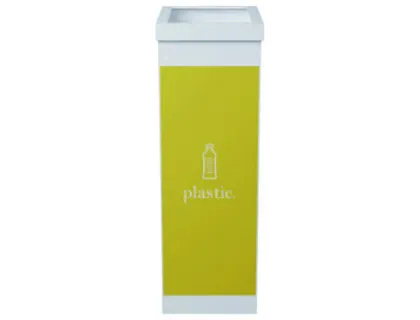 Contentor para Reciclagem Paperflow com Tampa Poliestireno para Plasticos 60 l 76x36,3x26,3 cm